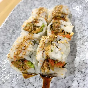 Salmon Skins Roll