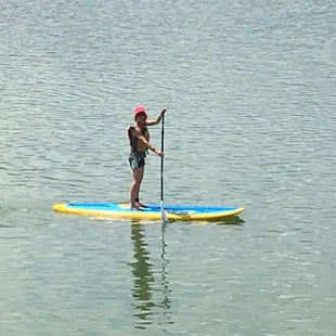 Paddle boarding on Quail like - August 10, 2020