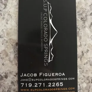 Business card