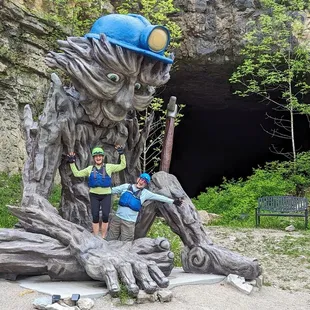 Photo taken before we entered the cave