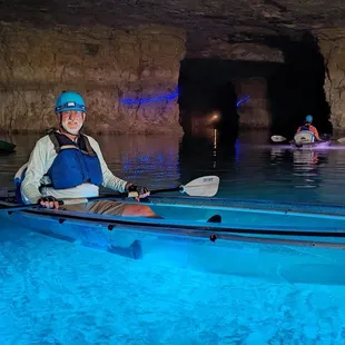 Individual photo before we started paddling