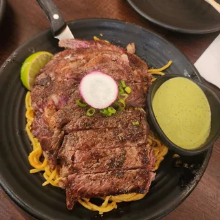 Seared Rib-Eye Steak
