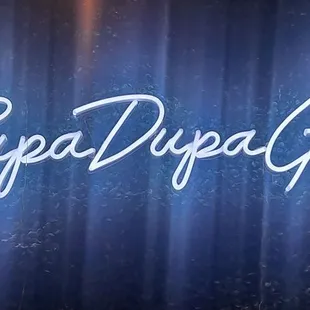 Their beautiful sign