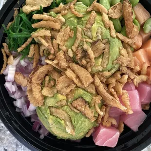 Build Your Own Poke Bowl