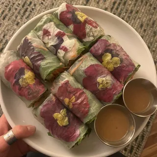 Summer Rolls w/ Fried Tofu