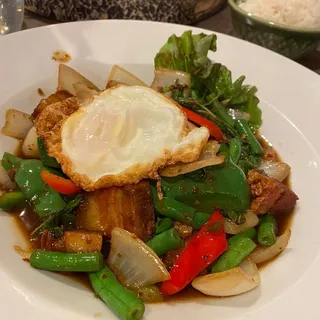 Grapow Pork Belly