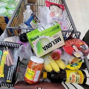 Only half the shopping is done but my cart is almost full (every singly time, lol)  Too many good things to buy