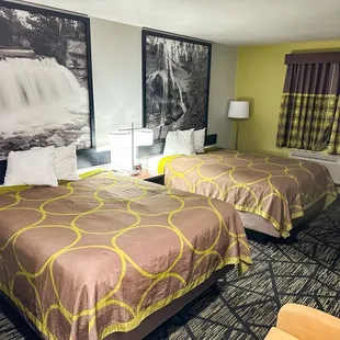 The room was comfortable and the A/C worked great!