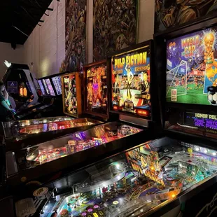Pinball machines!