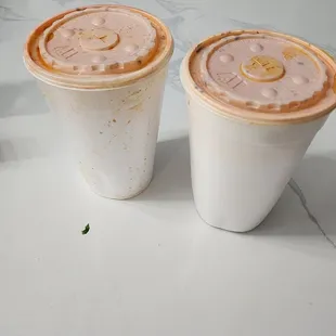 Purchased two large pozoles