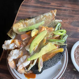 2 Molcajetes seafood $35