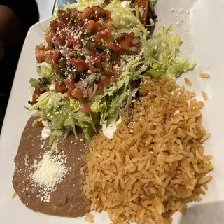 #3. Two Enchiladas Combo