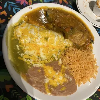 #5. One Enchilada & Chile Relleno