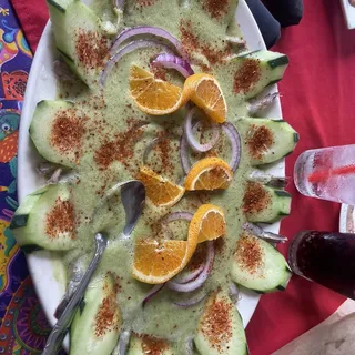 Camarones Agua Chile