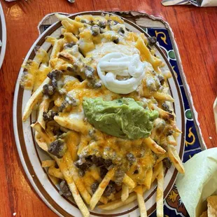 Carne asada fries