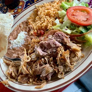 Carnitas Plate!