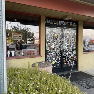 Front door entrance.