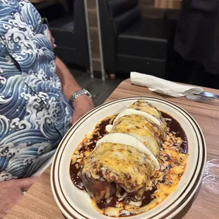 Burrito poblano