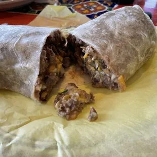 Carne Asada Burrito