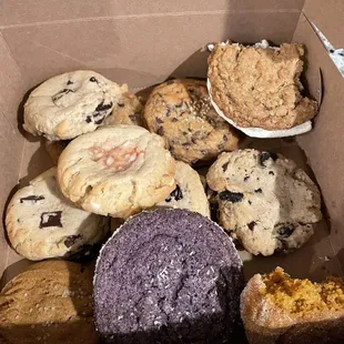 That tahini chocolate chip cookie with the sesame seeds on top will blow your mind.