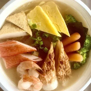 Miso ramen seafood