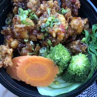 Crispy Chicken Bowl