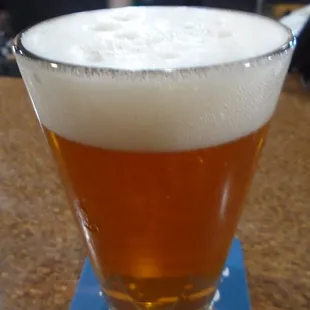 A nice cold Castle Danger ale.