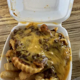 Chili fries