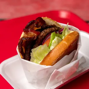 Western Super Bacon Burger