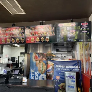 menus and prices