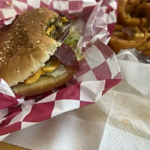 Double Super Bacon Burger