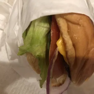 Super burger  with cheese