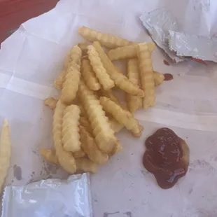 Fries were good