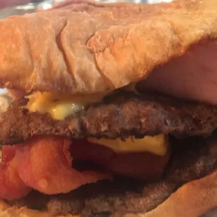 The bob pal. Bacon, cheese, beef, ham, beef, cheese, bacon the list goes on... soooo good. Bring your appetite