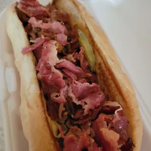 Pastrami sandwich - best in town!