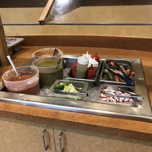 Salsa bar