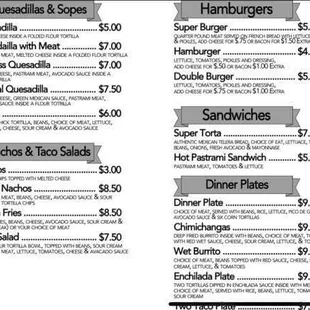 Quesadillas and Dinner plates