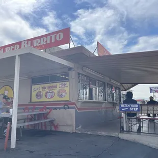 Where we ate me and my brother.