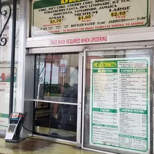 Order window