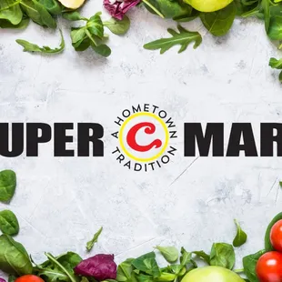 various fruits and vegetables