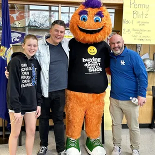 Mo with our awesome community partner, Love Schools. Helping teachers and students succeed!