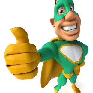 Our Super Hero.  He eats credit challenges for breakfast.
