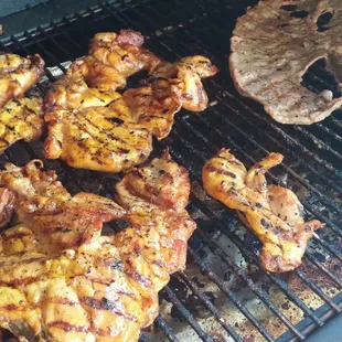 You can't have lived in San Diego and not appreciate some pollo asada and carne asada on the grill...delish!