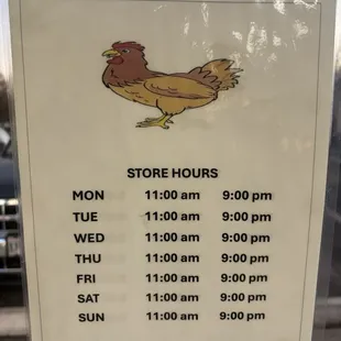 Hours