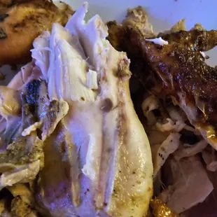 Tasted like it had been cooked over 5 hours just dry, no taste at all!