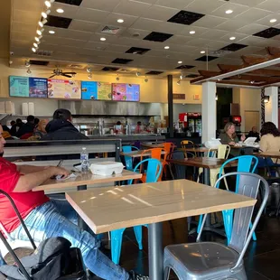 sushi and sashimi, interior