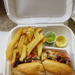 Chicken & Steak Wrap