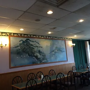 sushi and sashimi, interior