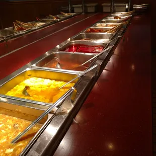 a variety of food items