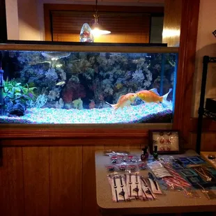 gifts plus huge fish display